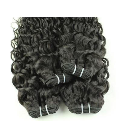 100 extensões cruas do cabelo humano de Remy, sentimento liso do cabelo brasileiro da categoria 7a