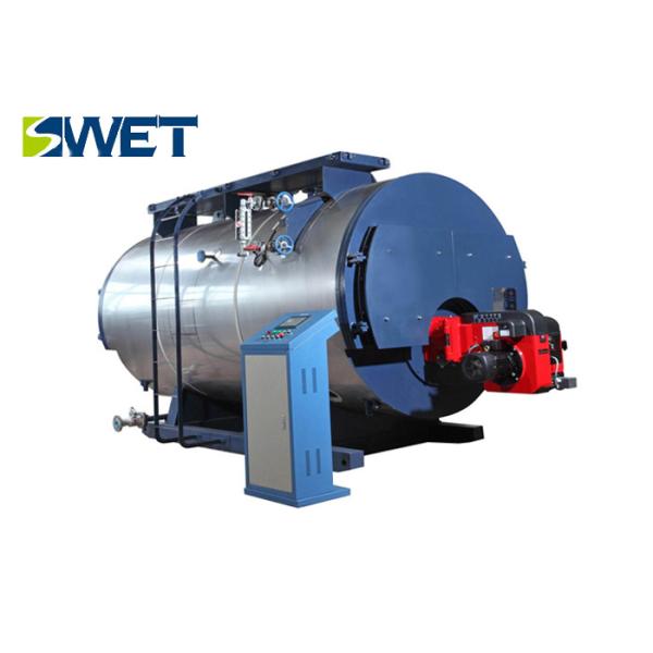 High Efficient Natural Gas Steam Boiler , Fast Loading Fire Tube Steam Boiler