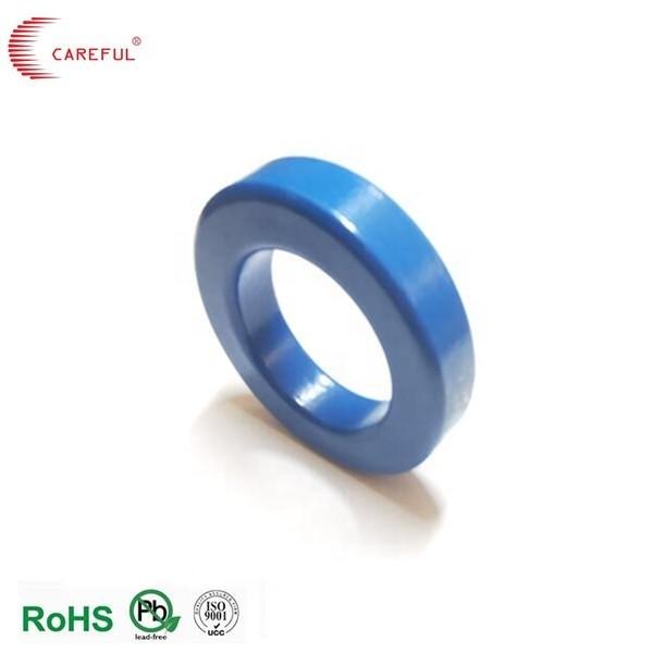 Noyau d'anneau MnZn revêtu d'époxy bleu Noyaux toroïdaux de ferrite