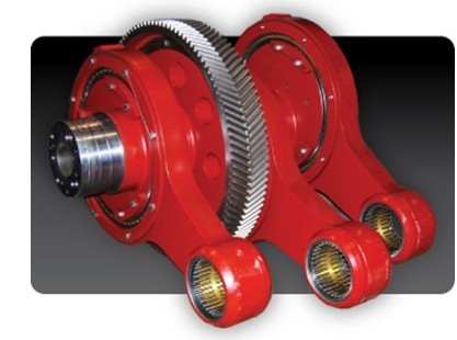 Weatherford MP-5 mud pump Crankshaft, MP-8 MUD PUMP, MP-10 MUD PUMP, MP16 MUD PUMP, E-2200 MUD PUMP, E-1600 MUD PUMP