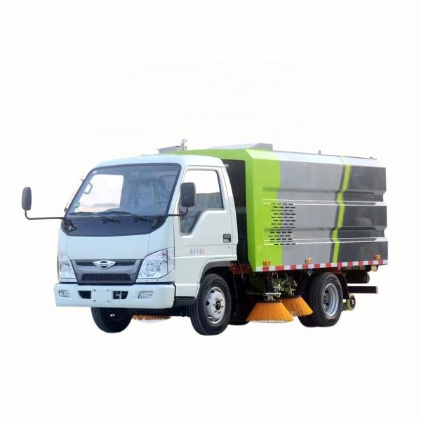 FOTON 3000 Liters  Multi-functional Street Cleaning  Truck   Road Sweeping Truck  Street Sweeper Truck