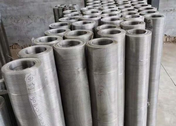 Lengh 50m Plain Weave Wire SS201 Stainless Steel Woven Wire Mesh