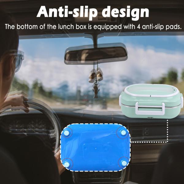 Быстрое сердце 60 Вт Электрическая коробка обеда нагреватель пищи для 220V-12v 24v/110v-12v 24v