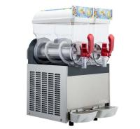 máquina da lama do gelo de 300W 15L×2 com o tanque dobro para fazer a bebida, 110V - 115V