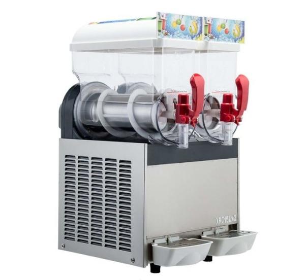 máquina da lama do gelo de 300W 15L×2 com o tanque dobro para fazer a bebida, 110V - 115V