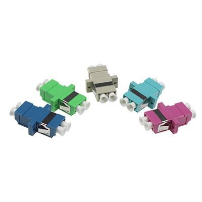 RoHS Duplex Fiber Adapter Fiber Coupler LC APC SM MM DX  SX