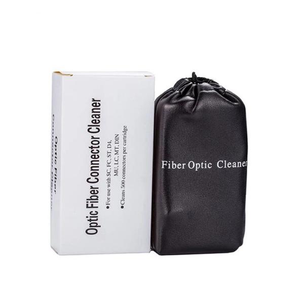 Уборщик соединителя стекловолокна D4/MU/LC/MT/DIN, пластиковый уборщик кассеты о