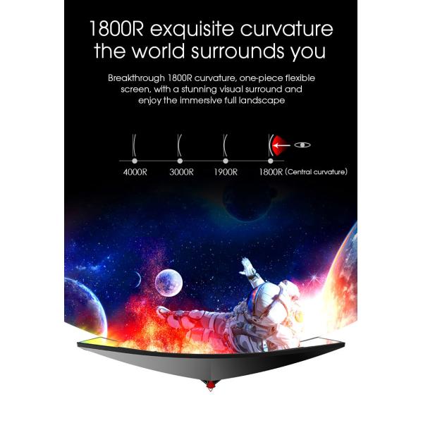 30 дюймовый изогнутый компьютерный игровой монитор R1800 WFHD 200hz широкоэкранный игровой монитор