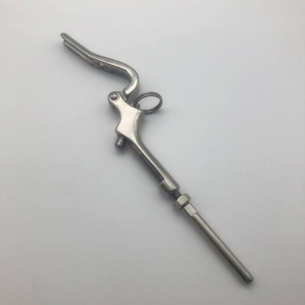 Полированная отделка из нержавеющей стали AISI316 с быстровыпускаемым крючком пеликана с конецком