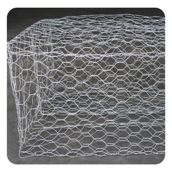 Customized 2*1*1m Galvanized PVC Coated Gabion Boxes for Protecting Retaining Walls