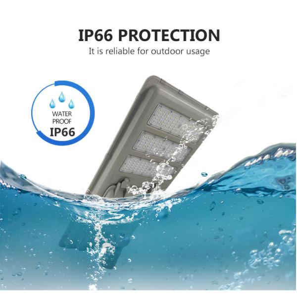 IP66 Waterproof Aluminum 300w 400w 500w Solar Led Street Lamp for Lighting Solutions