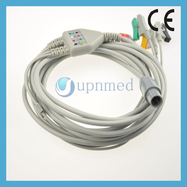 Primedic ecg cable,defirilator ecg cable,4 lead ecg cable