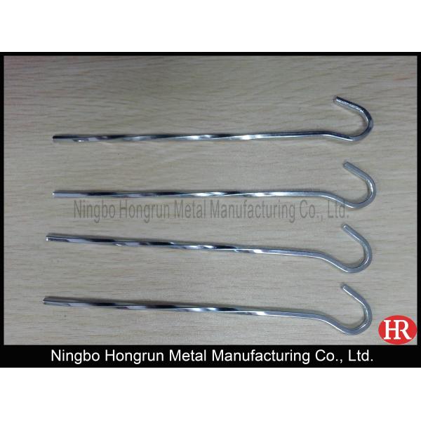 18cm steel galvanized twist tent pegs
