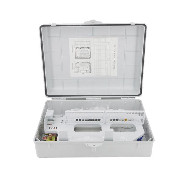 SMA Fiber Optic Distribution Box Ftth Outdoor 130mm 4 In 48 Out