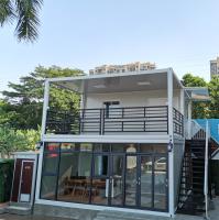 Casa de contêineres empilhável de 2 quartos CE Anti-ferrugem Casas de 40 pés