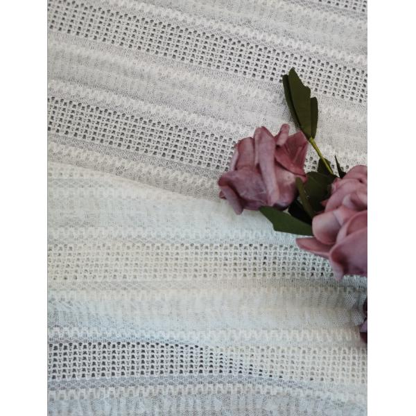 Tissu élégant brodé nuptiale blanc de robe de robe de mariage de tissu de dentelle