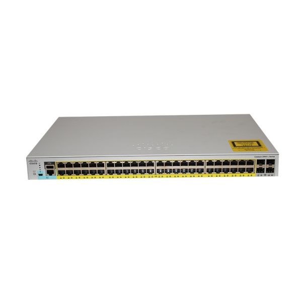 Used Cisco Catalyst 2960-X 24 Port Layer 2 Gigabit Network Switch with LAN Base Software