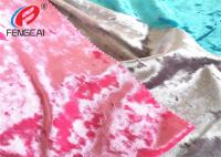 Tissu brillant de Spandex du polyester 5% du velours 95% de glace tricotant le tissu respirable