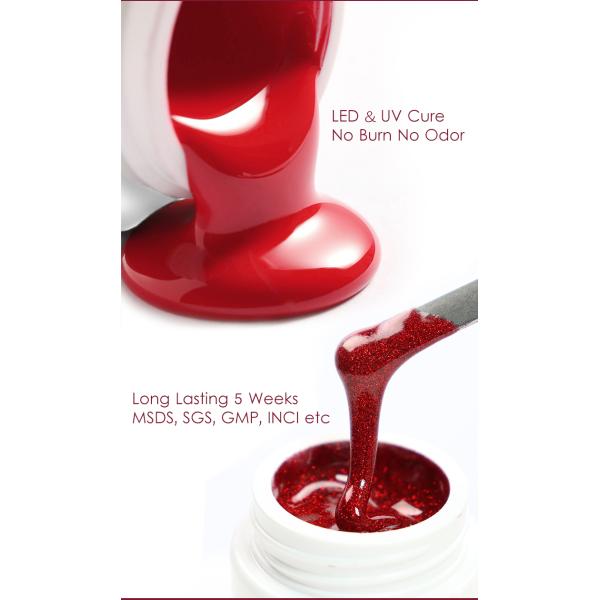 SAGALAGA Solid UV LED Gel Nail Polish Set 102 Colors Designs Art Pudding Cream Gel Painting