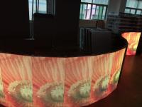 L'étape LED examine des activités montrent à éclat extérieur de la haute 5000 d'écrans de LED l'armoire visuelle du mur P3.91 P4.81 500x500mm