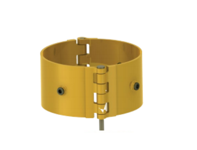 Hinged Oilfield Drilling Tools Polished Surface Stop Collar API Casing