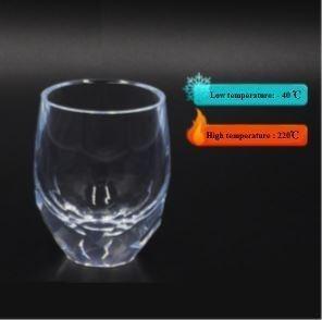 Do copo seguro da borracha de silicone do alimento do agregado familiar queda insípido não tóxica transparente anti