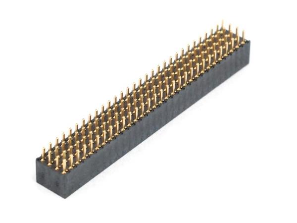 DIP 4 X 10 Pin Female Header Connector 2.00mm Four Row Phosphor Bronze Contact Material