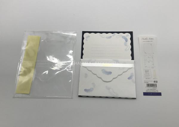 Kraft Business Personalised Correspondence Cards And Envelopes Men Women Textured Offset Color Printed