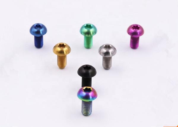 Disk Brake Rotor Bolts Torx Titanium Bicycle Parts fastenners bolts M5 x 10mm