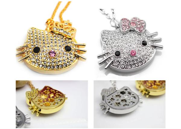 Jewelry  Hello Kitty Fancy USB Flash Pen Drive 8gb For Wedding Gift