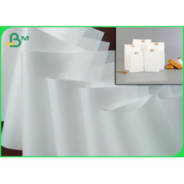 rolo enorme 1000 - 1200mm FDA de Livro Branco de 30gsm 40gsm MG Kraft certificado