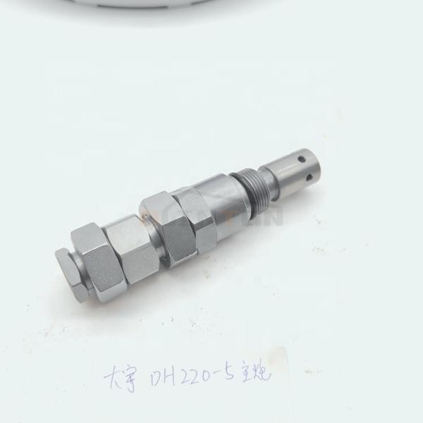 DH220-5 excavator main relief valve for Daewoo 2420-1225 replacement valve assembly