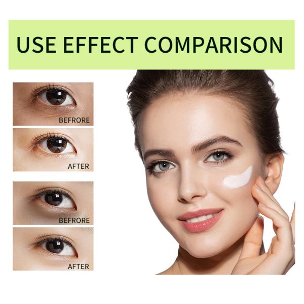 Крем против морщин, мешков под глазами, 6 г, темный крем под глазами, восстанавливающий крем