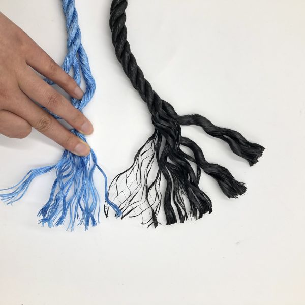 UV Resistant Floating 220m Length Polypropylene Rope - 3 Strand PP Split Film Rope for Marine and Construction