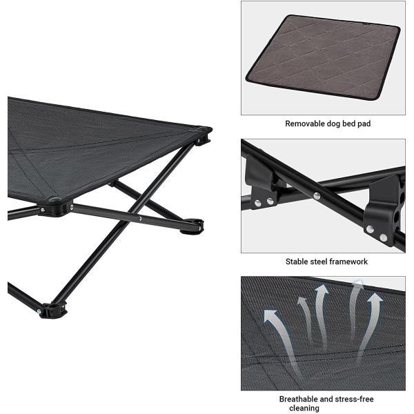 Стабилизированная охлаждая кровать собаки перемещения Washable сетки на открытом воздухе