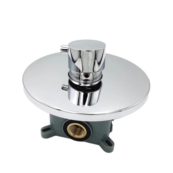 Wall Mounted Shower Pressure Control Valves Mixer Faucet for Modern Bathroom Design