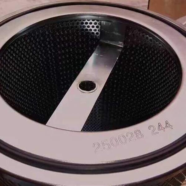 250028-244 Élément de séparateur d'huile d'air pour le compresseur d'air à vis portable Sullair