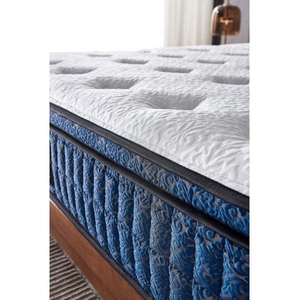 Ice Fabric Gel Memory Foam Mattress In A Box Cooling Sleep Experience Compressible VN1003 12 Inch