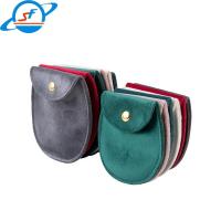 Bolsa de Boto de Veludo Bolsa de Jóias Oval Bolsa de Necklace Bolsa 80*85mm