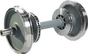 300mm Rail Track Wheels Wear Resistant Alloy Metal Material For 1000mm Track