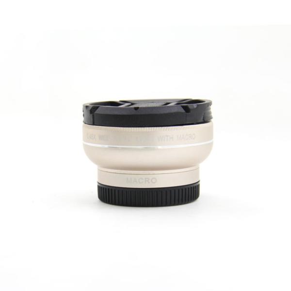 Champagne Clip On Fisheye Lens Ultra Wide Angle Phone Lens With Macro