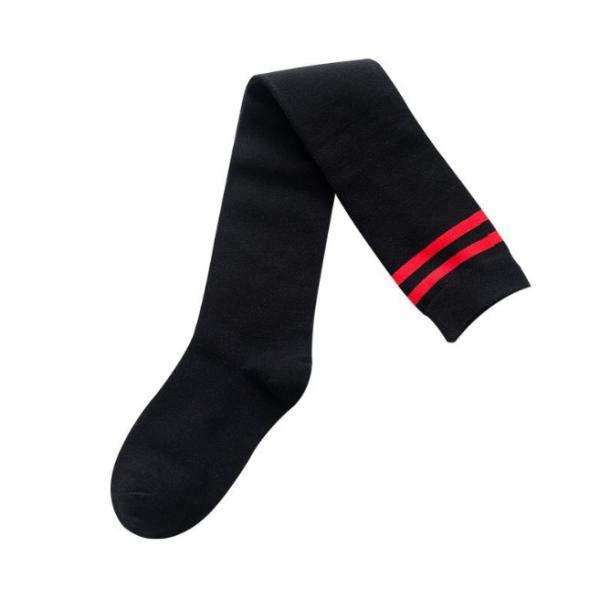 Comfortable Womens Knee High Socks Fashionable Girls Cotton Dress Socks Customize