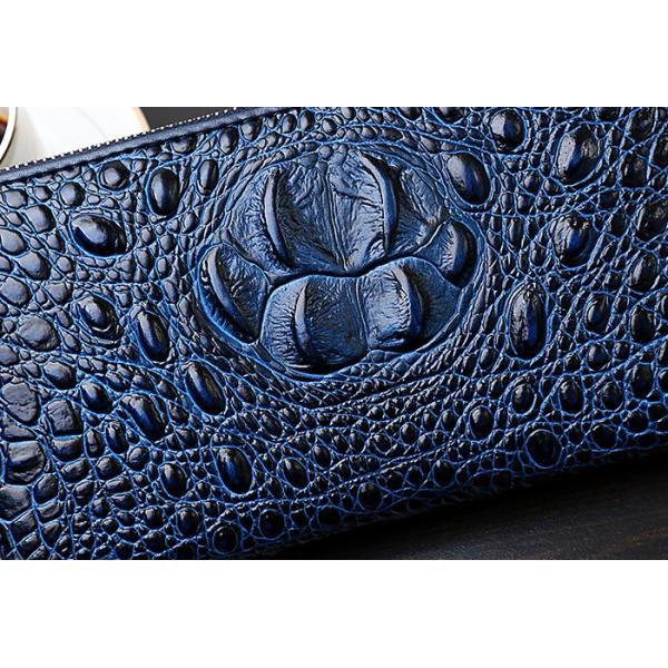 Men's 2016 new European and American crocodile pattern purse fashion trends temperament Men's hand
