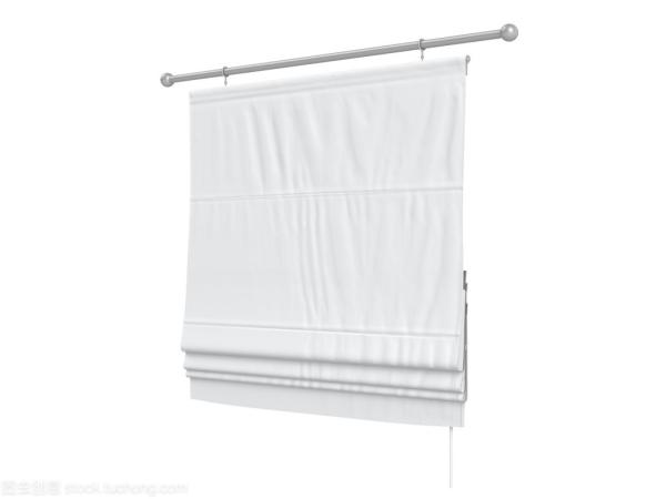 Luxury White Intelligent Window Blinds Electric Windproof For Cafe