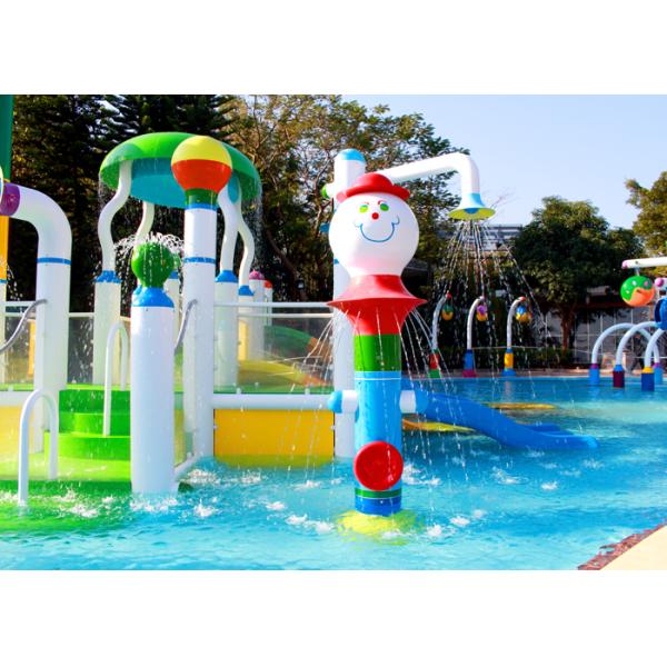 Customized Color Water Park Equipment / Water Slide Equipment 785X680X570mm Size