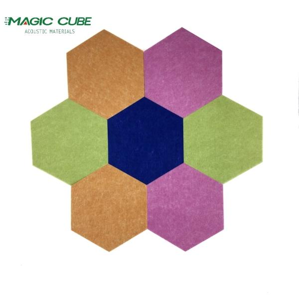 Gymnasium Polyester Fiber Sound Absorption Fireproof With Customized Design