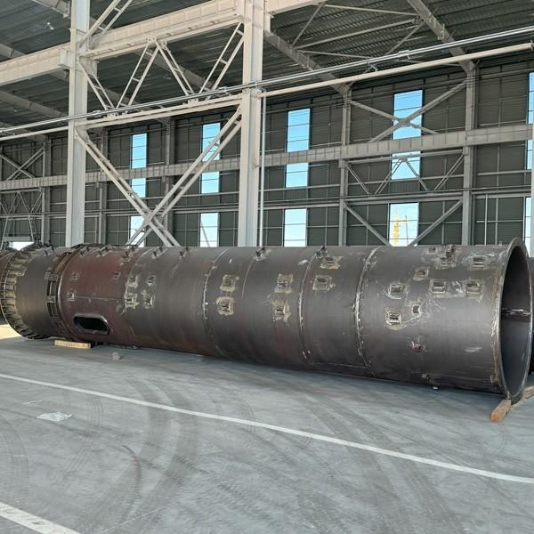 Oil Refineries Steel Chimney In Power Plants Chemical Plants