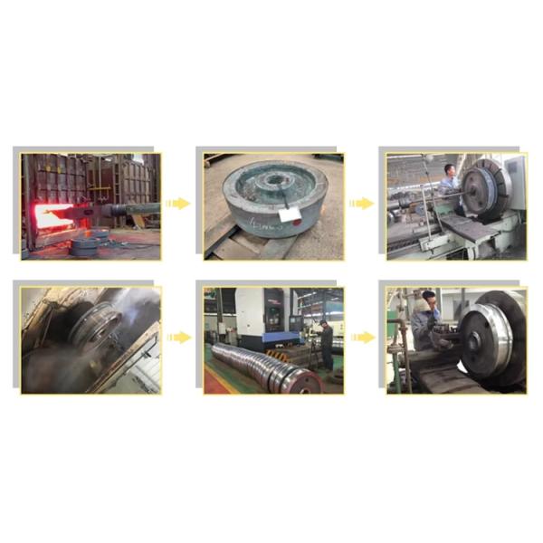 300mm Size Forged Steel Railroad Wheels And Axles