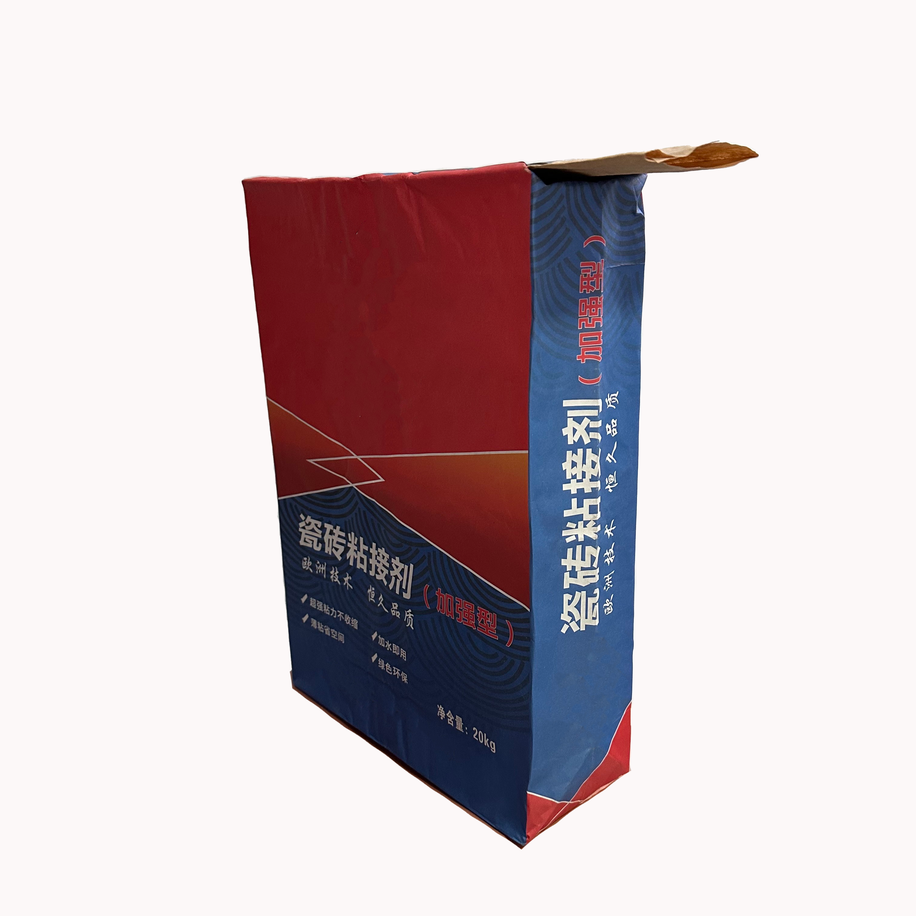 Packaging Kraft Paper Valve Bag for Bulk Materials and Industrial Powders