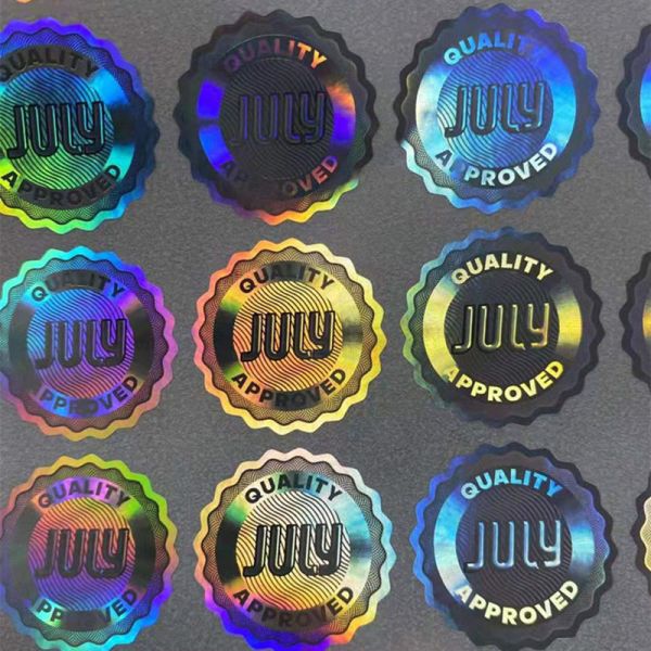 Anti Counterfeiting 3d Hologram Sticker Security Sticker Label Custom Qr Code Logo